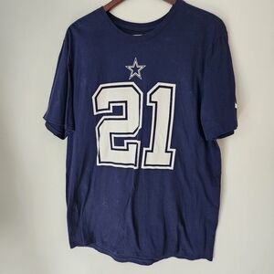 The Nike Tee Number 21 Ezekiel Elliott Dallas Cowboys Tee Shirt Size XL
